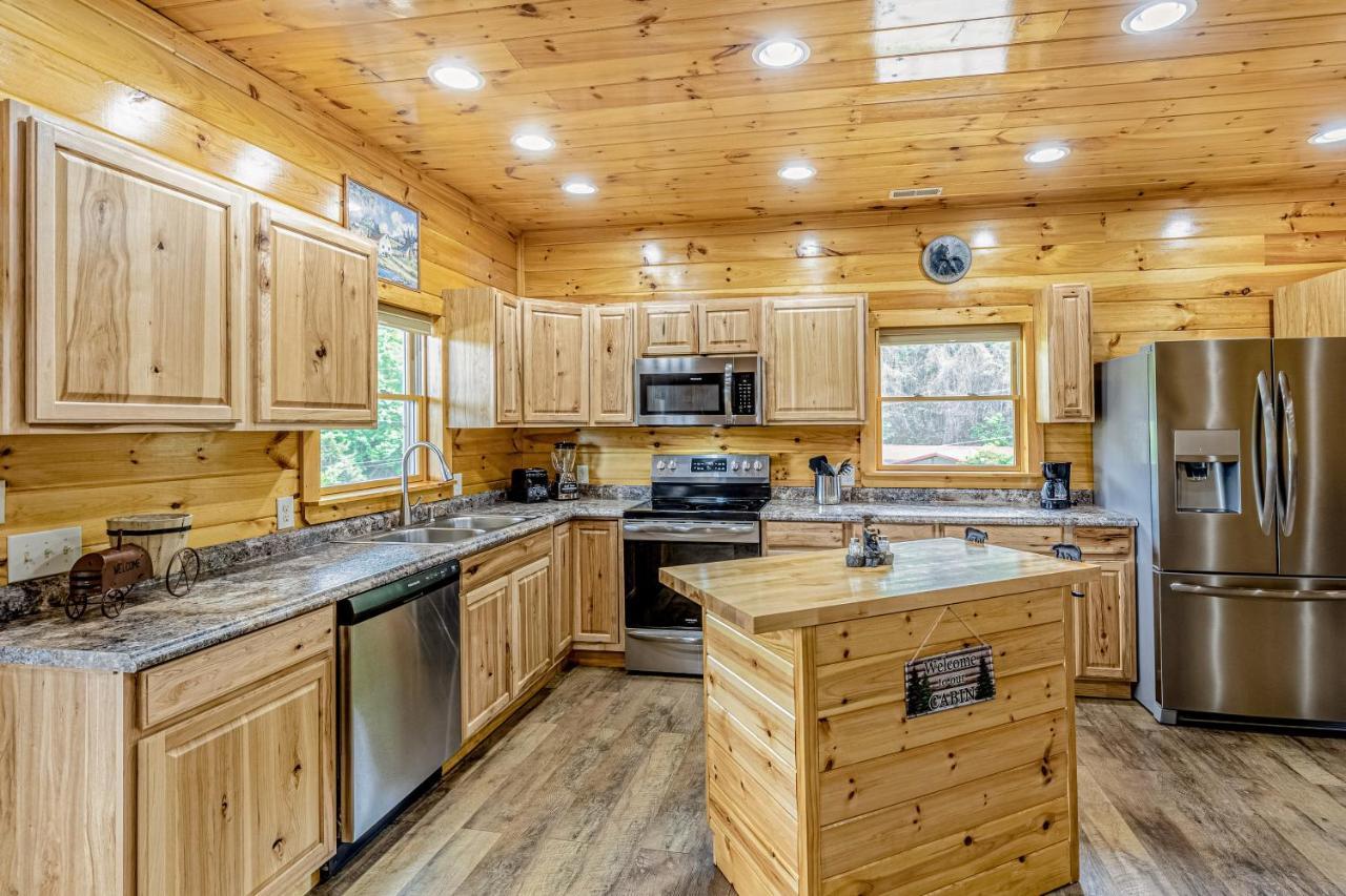 Hilltop Cabin Bryson City Exterior foto