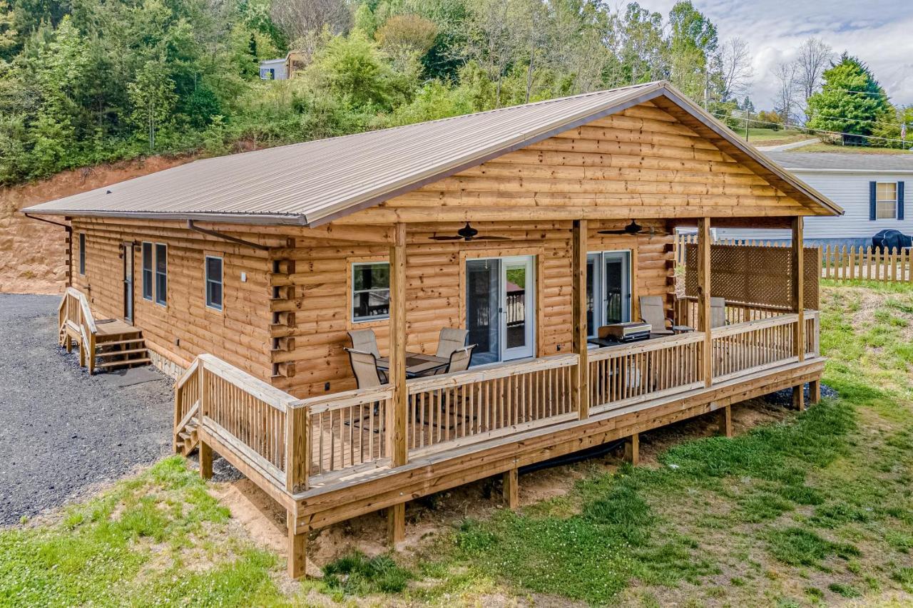 Hilltop Cabin Bryson City Exterior foto